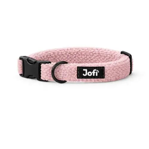 Jofi obojek pro psy Teddy Pink, S, 28-43cm