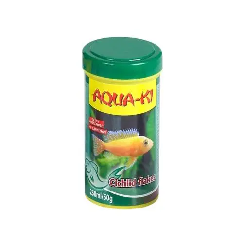 AQUA-KI Cichlid vločky 250ml/50g