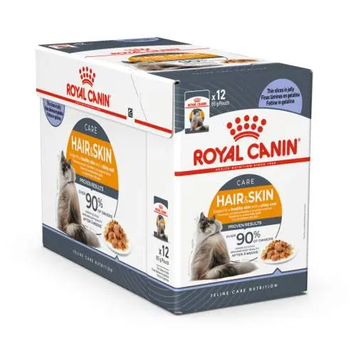 Royal Canin Hair & Skin Care jelly 12 x 85 g