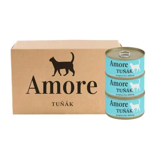 Amore cat konzerva tuňák 24x70g