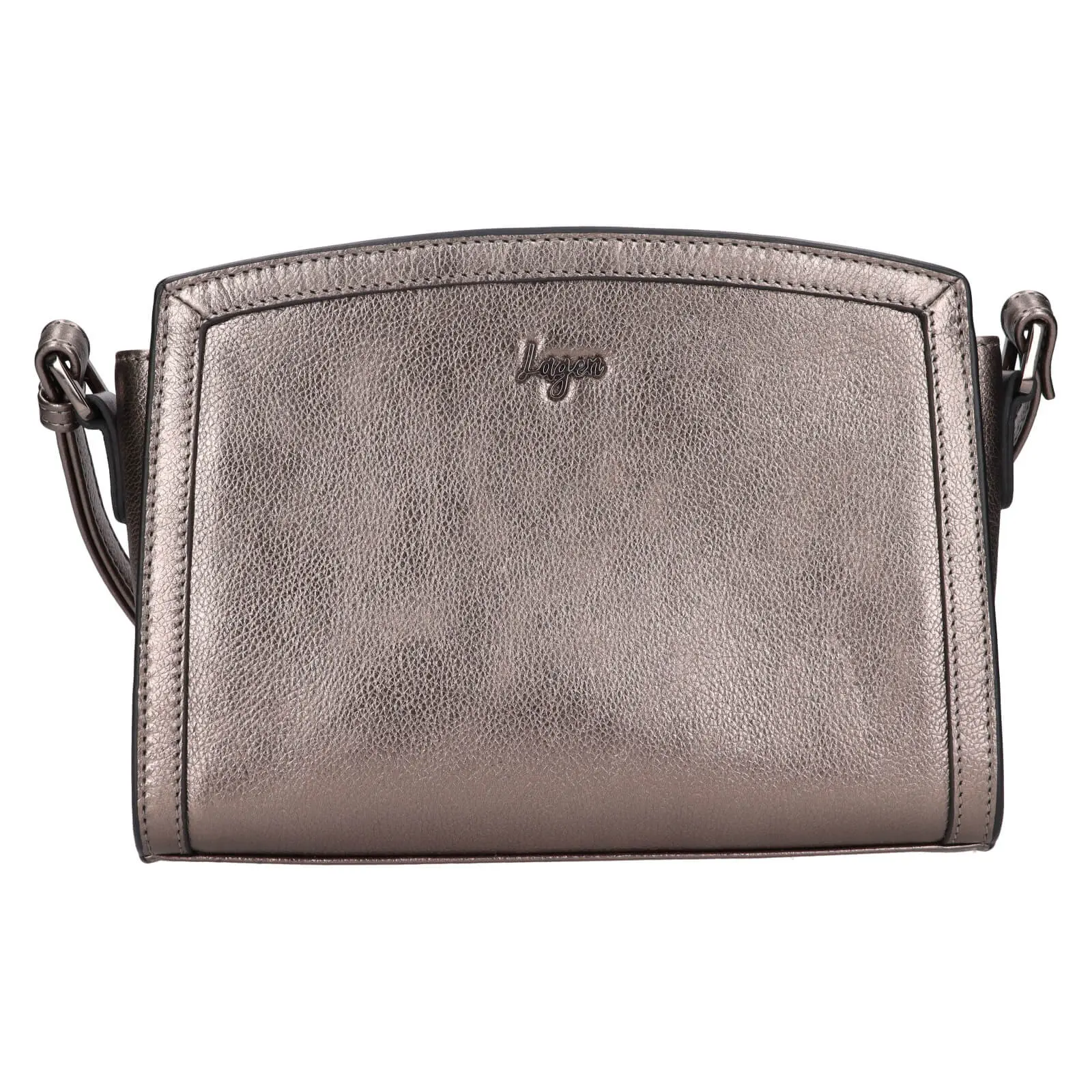 Dámská crossbody kabelka Lagen Josefine - stříbrná