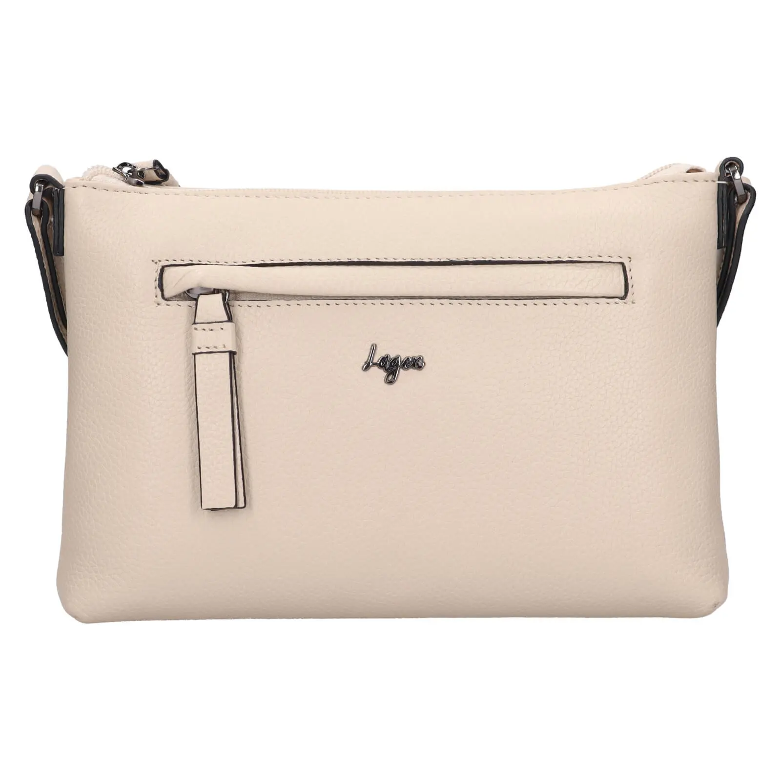 Dámská crossbody kabelka Lagen Mao - krémová
