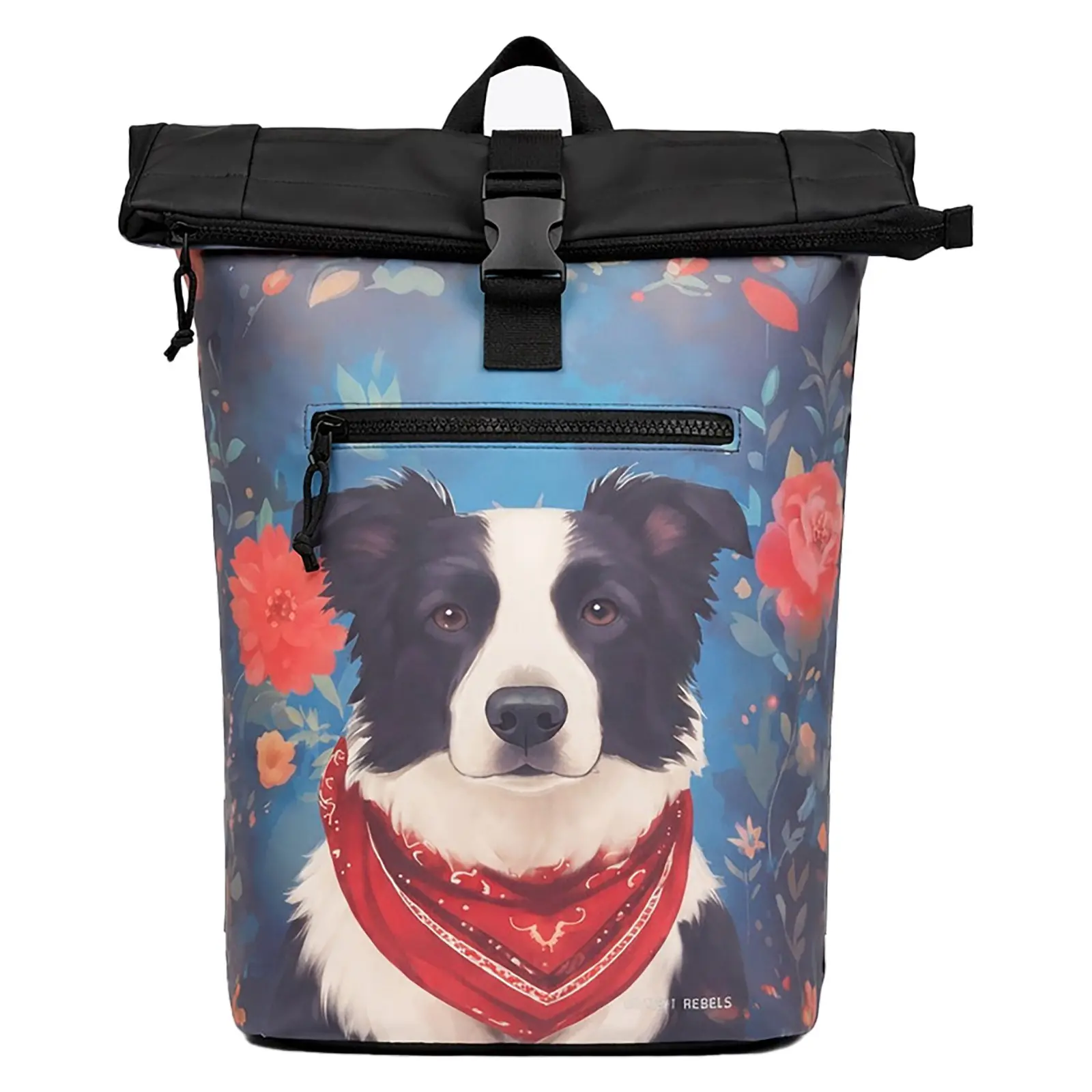Velký rolovací batoh New Rebels Border Collie