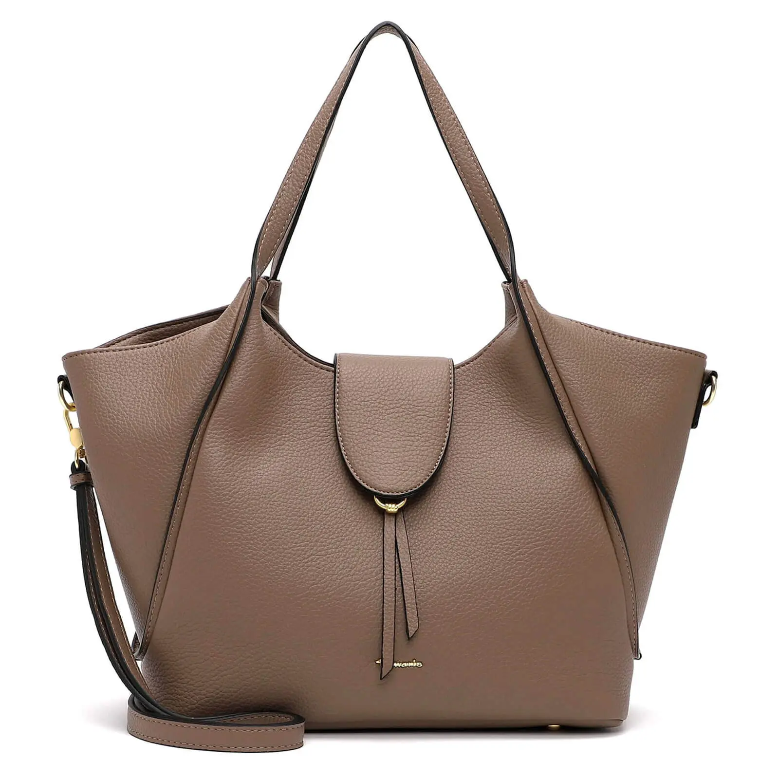 Dámská shopper kabelka Tamaris Manuela - tmavě béžová