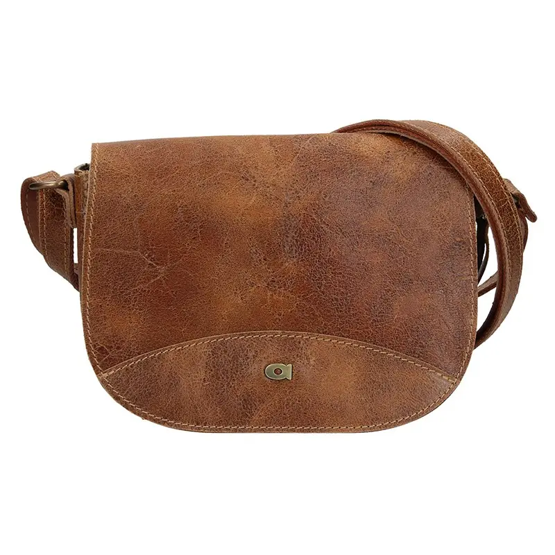 Luxusní dámské kožené crossbody Daag Annie - hnědá