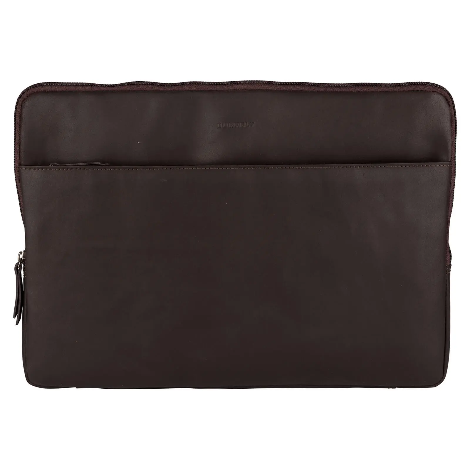 Kožený obal na notebook 15,6" Burkely Josh - tmavě hnědá