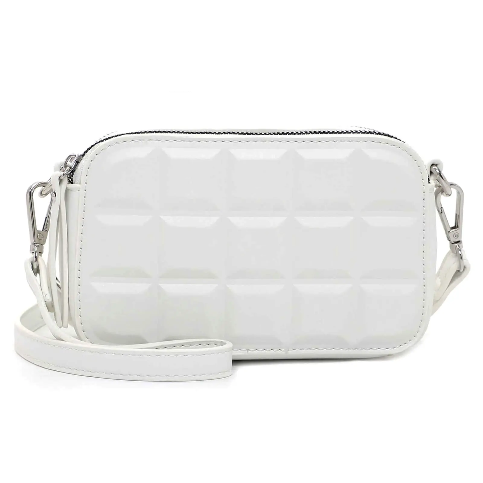 Dámská crossbody kabelka Emily & Noah Antoanet - bílá