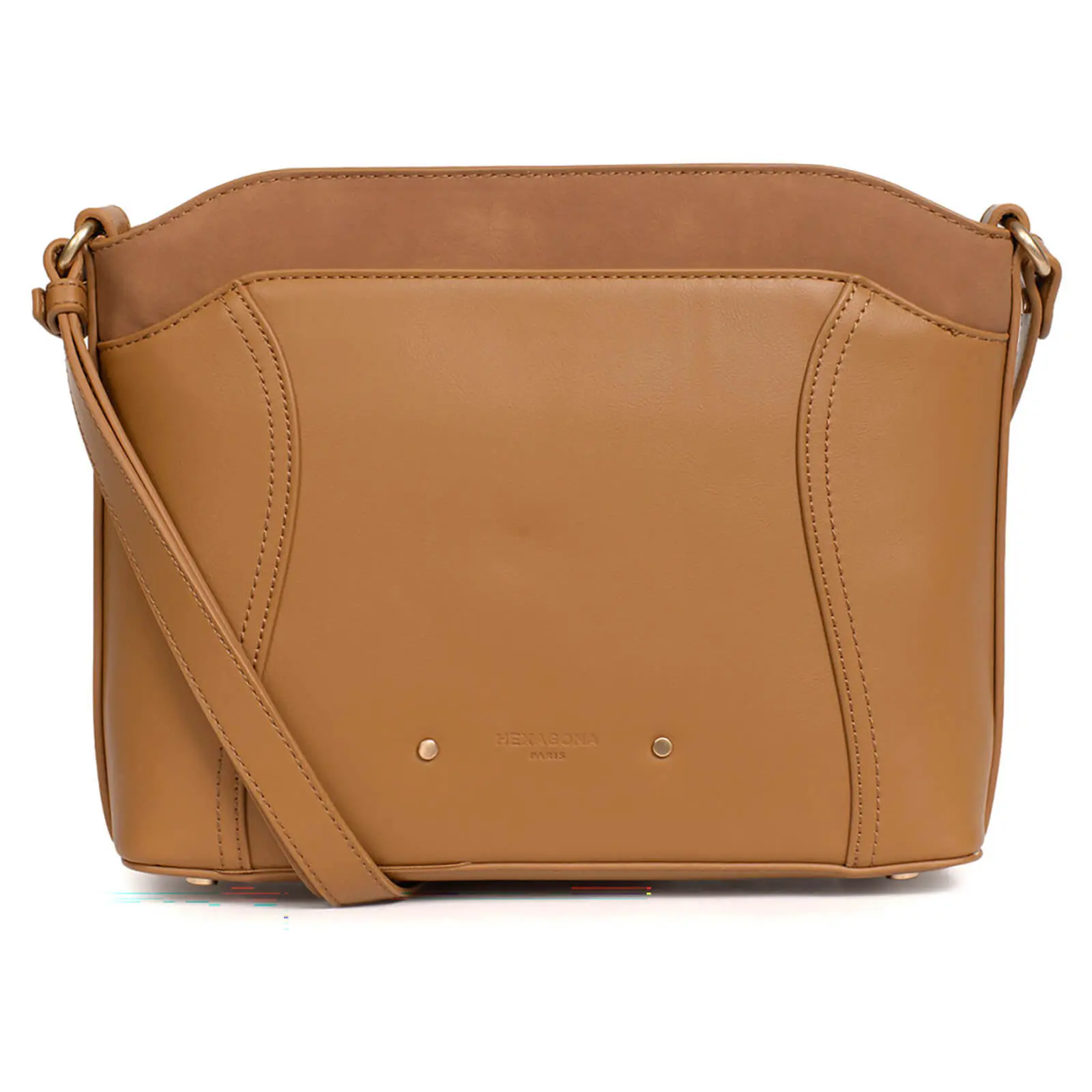 Dámská crossbody kabelka Hexagona Percu - hnědá