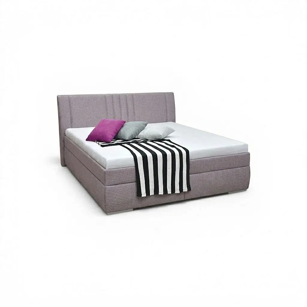 Kasvo INEZA 2 postel 180x200 cm PW11 sv.šedá