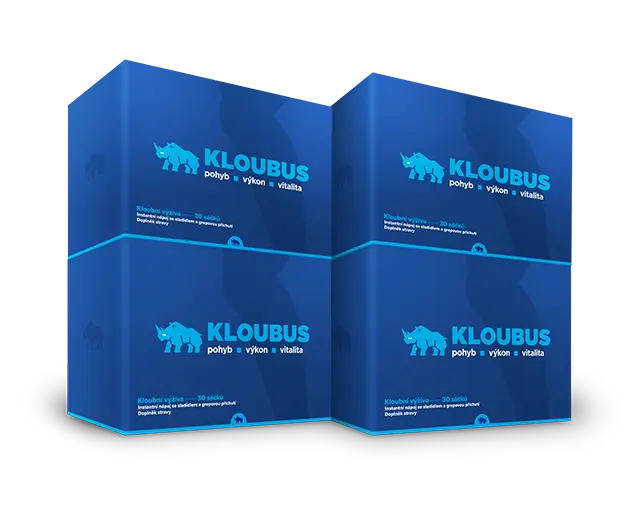 Kloubus 3+1 balení ZDARMA - kloubní výživa, 120 sáčků