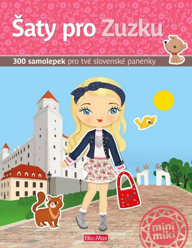 Šaty pro Zuzka - kniha samolepek - kolektiv autorů