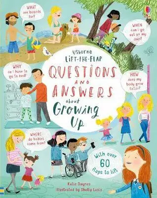 Questions and Answers about Growing Up - Katie Daynes, Shelley Laslo (ilustrácie)