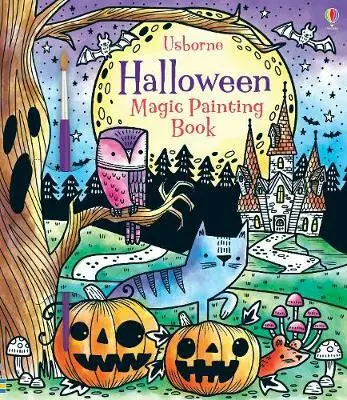 Halloween: Magic Painting Book - Fiona Watt, Brendan Kearney (ilustrácie)