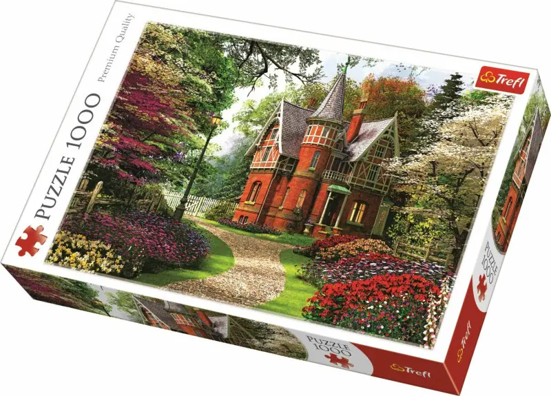Viktoriánský dům - puzzle z kategorie Mestá a stavby