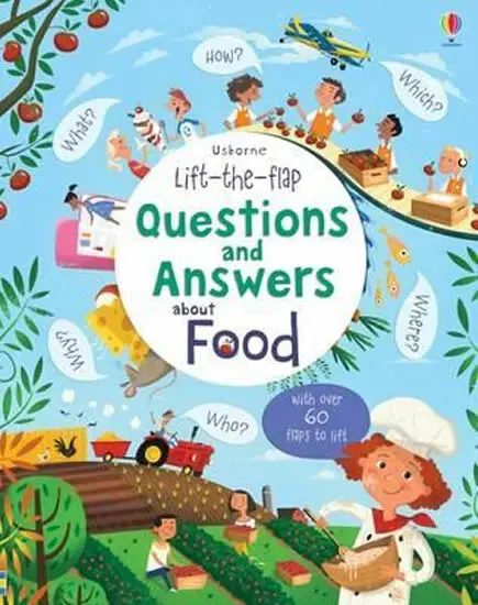 Questions and Answers about Food - Katie Daynes, Peter Donnelly (ilustrátor)