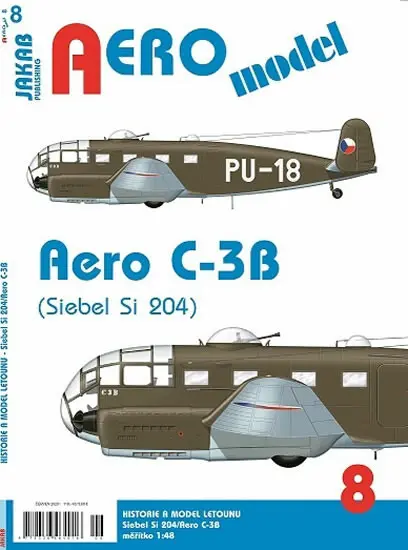 AEROmodel 8 - Aero C-3B ( Siebel Si 204) - Miroslav Irra