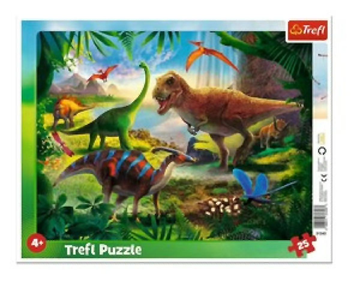 Trefl Puzzle 25 ks dinosauři