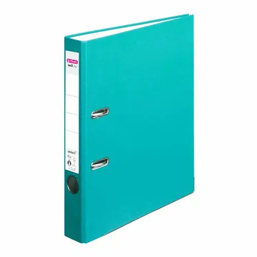 Pořadač PP A4/5cm pákový Herlitz Q.file protect - tyrkysový