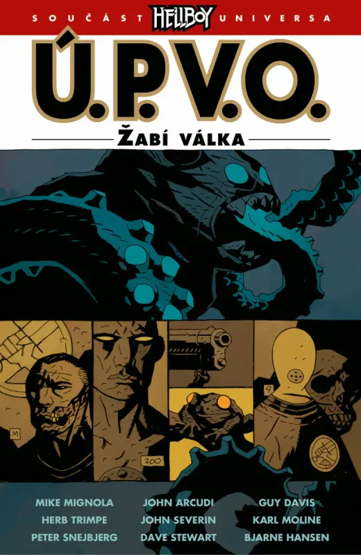 Ú.P.V.O. 12 - Žabí válka - Mike Mignola