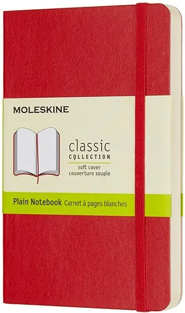 Moleskine - červený zápisník