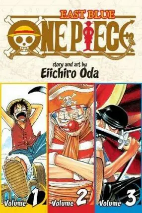 One Piece Volumes 1, 2 & 3 - Eiichiro Oda