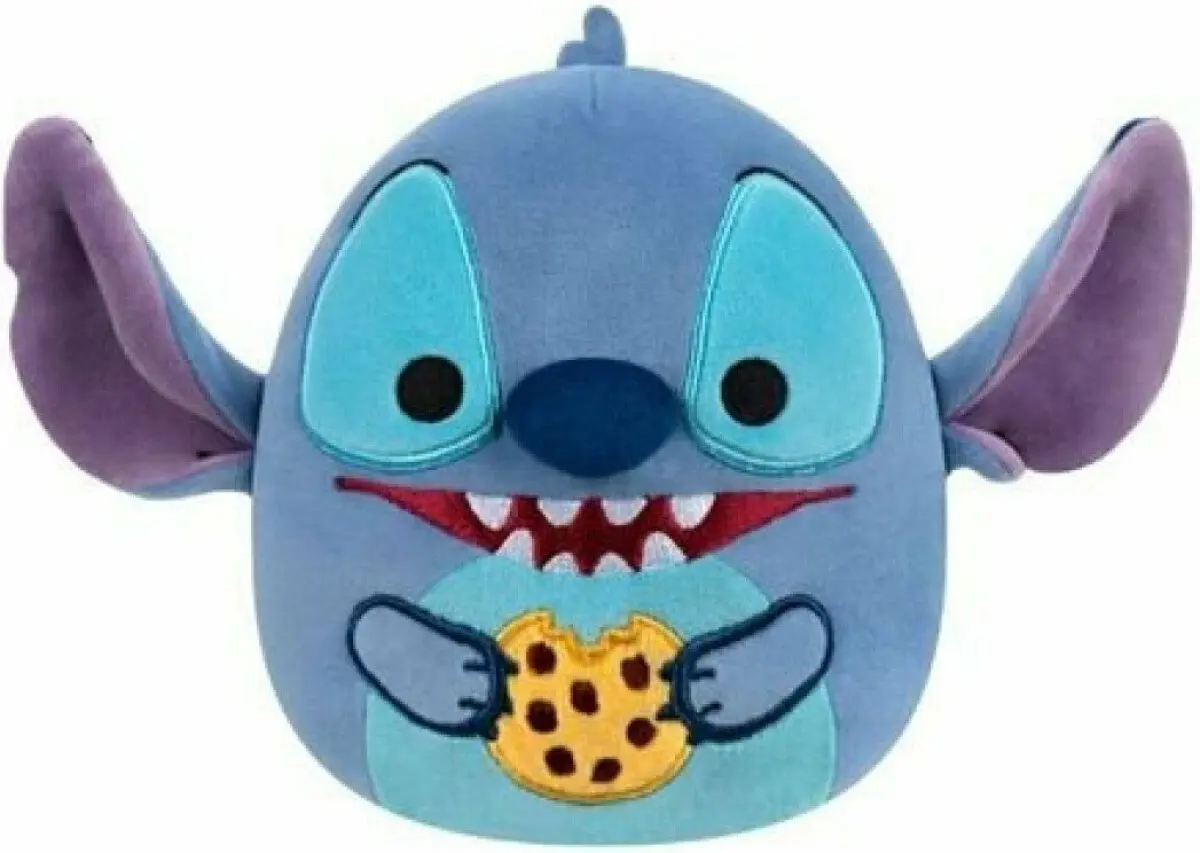 Squishmallows disney stitch se sušenkou, 25 cm
