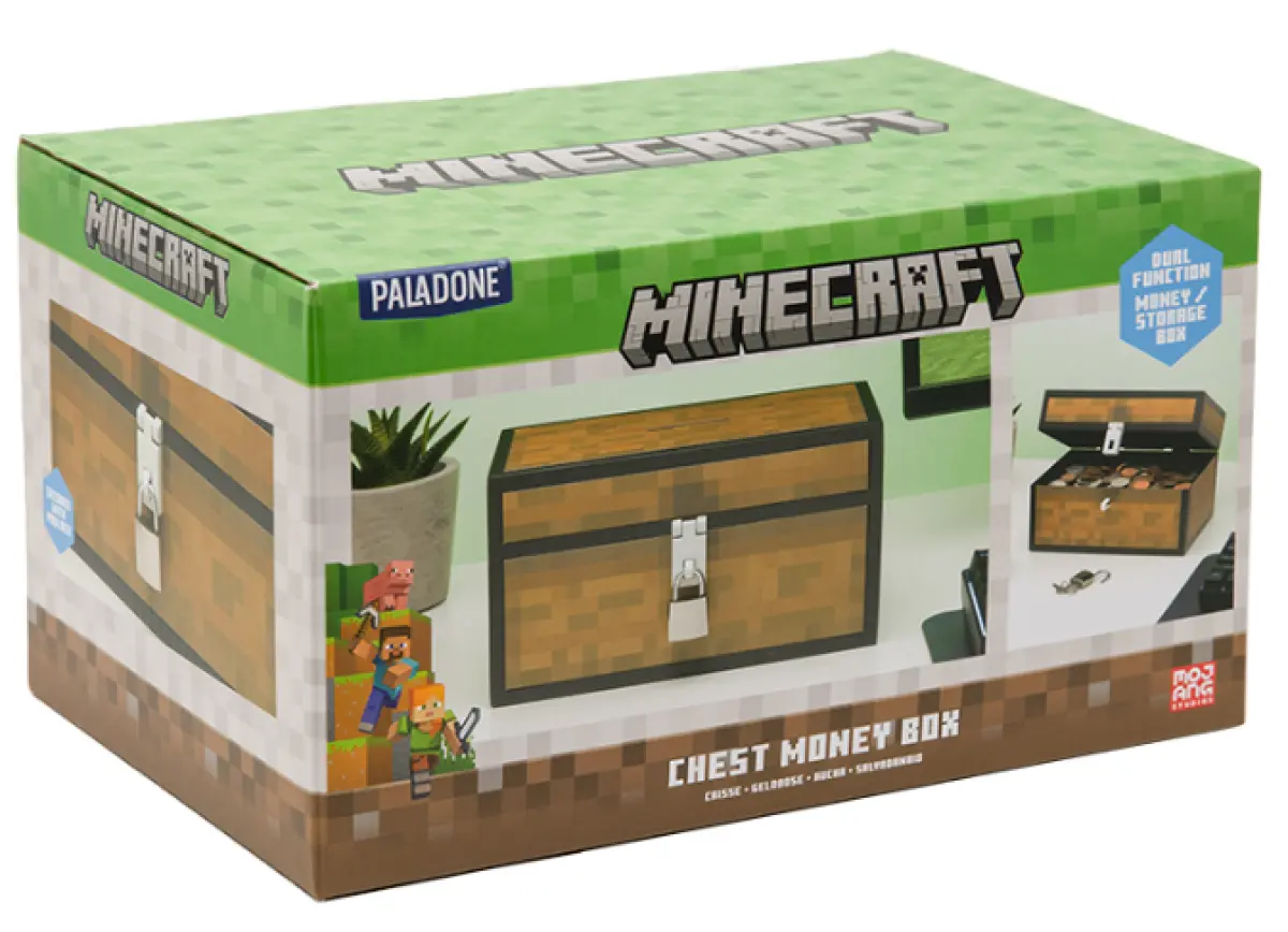 Minecraft pokladnička truhla