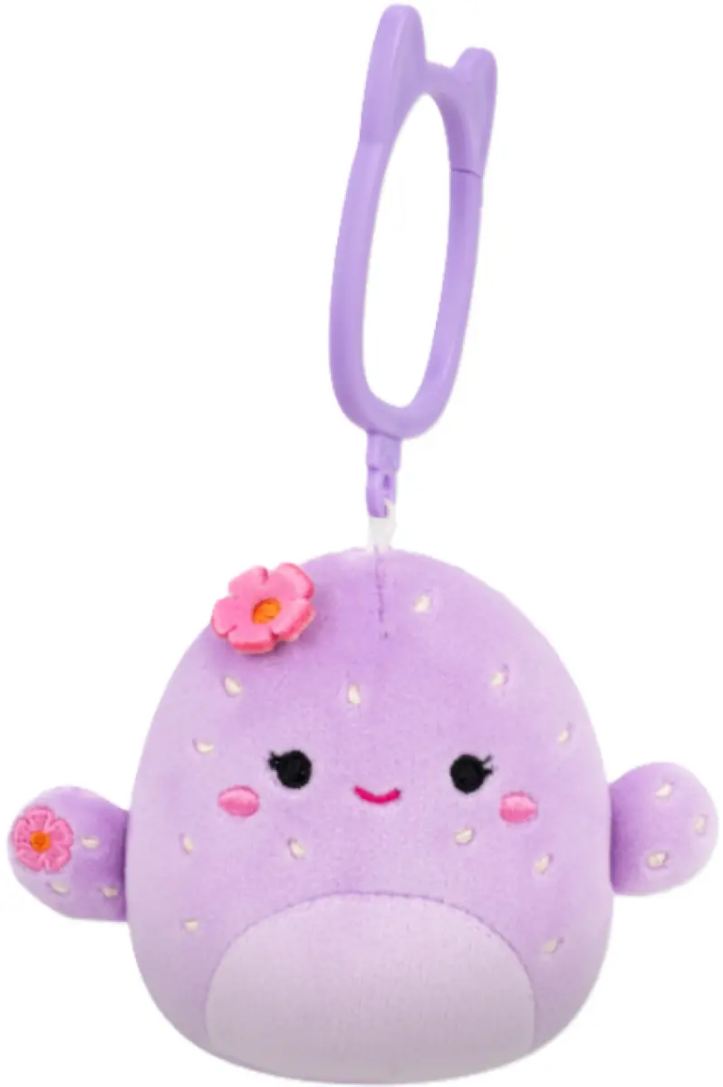 SQUISHMALLOWS Klíčenka Fialový kaktus - Adrienne