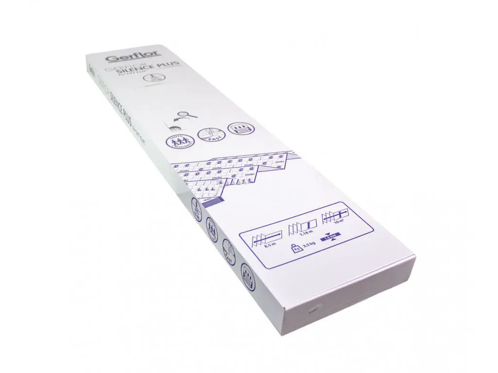 Podložka pod vinylové dílce Gerflor Silence Plus 19dB 1,5 mm, 10 m2