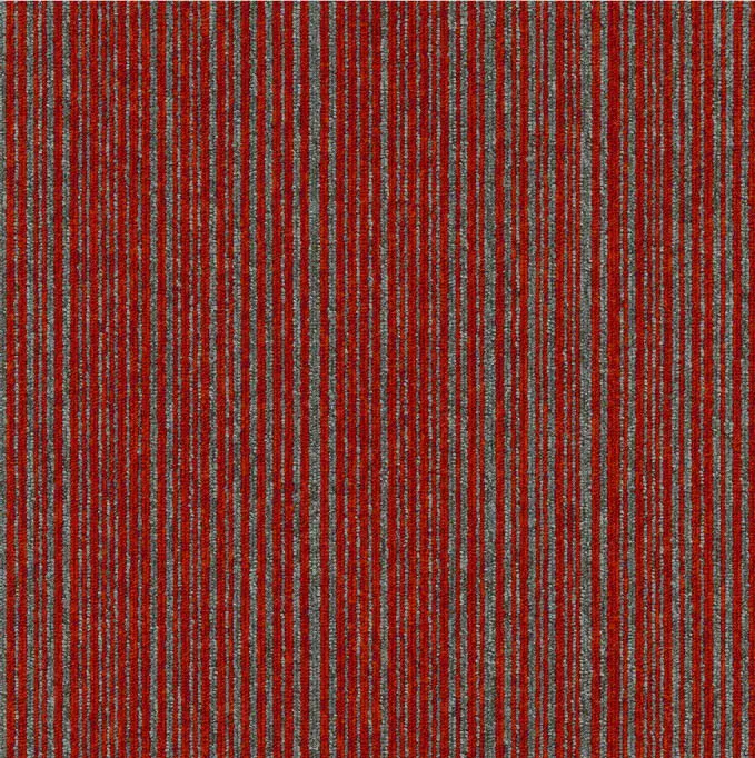 Kobercový čtverec Coral Lines 60380 Bitumen 50x50 cm 50x50 cm