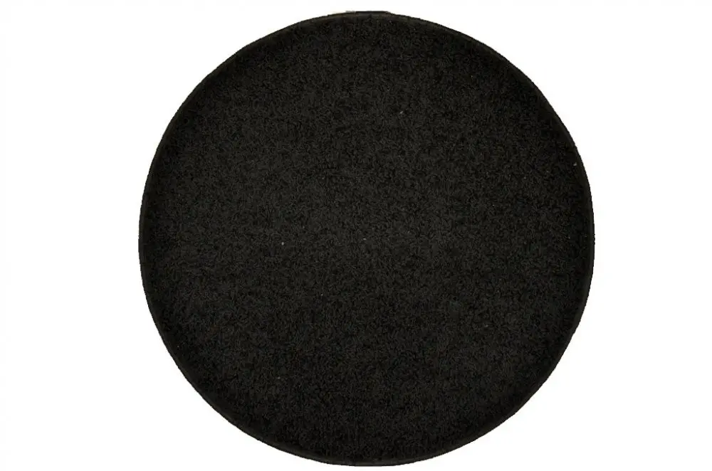 Kusový koberec Color shaggy antraciet Kruh Ø 57 cm