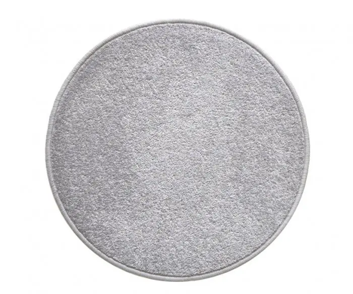 Eton koberec šedý kulatý Kruh Ø 67 cm