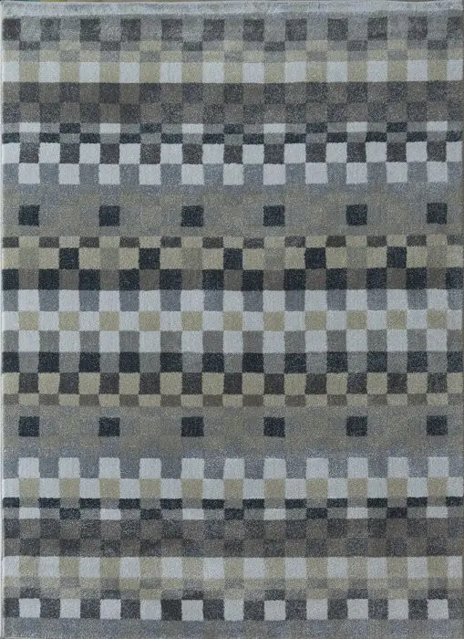 Kusový koberec se čtverečkami Pescara 1005 beige 140x190 cm