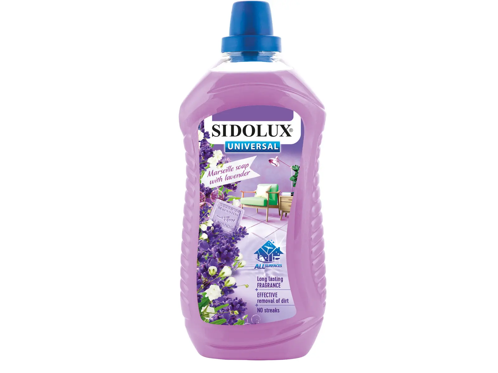 Sidolux Universal Soda Power - Marseillské mýdlo s levandulí 1000ml