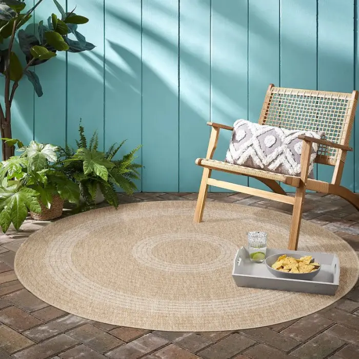 Kusový koberec Comilla 0886 beige Kruh Ø 200 cm