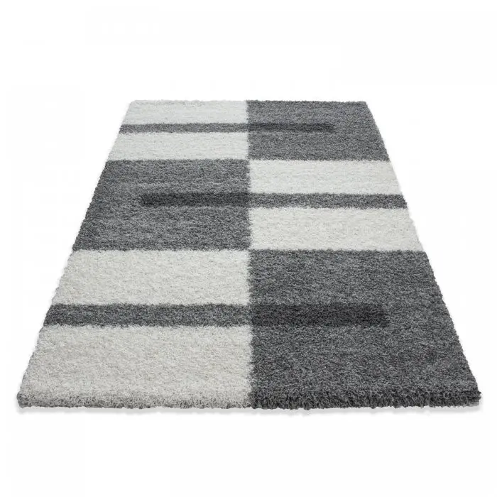 Kusový koberec Gala shaggy 2505 light grey 160x230 cm