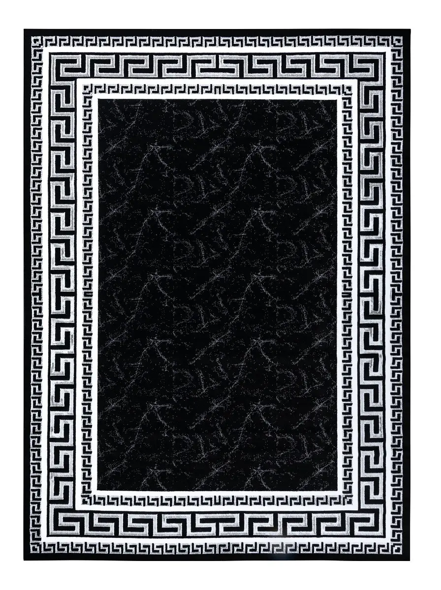 Kusový koberec Gloss 2813 87 greek black/grey 280x370 cm