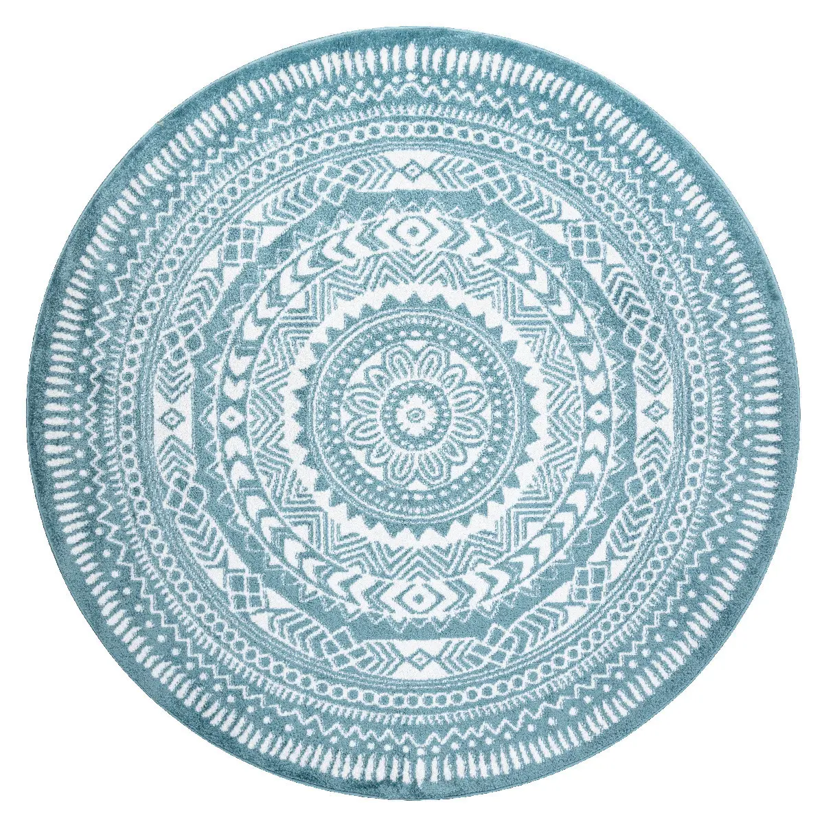 Kusový koberec Napkin blue kruh