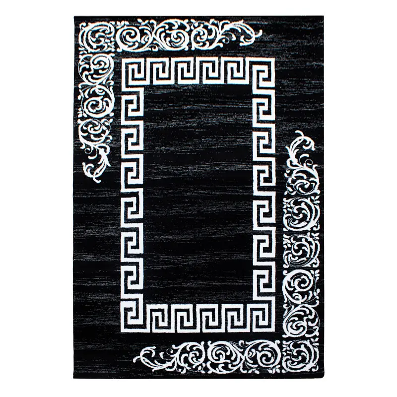Ayyildiz, AKCE: 80x150 cm Kusový koberec Miami 6620 black, černobílá, kancelář