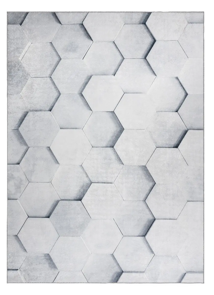 Kusový koberec ANDRE Hexagon 3D 1180 120x170 cm