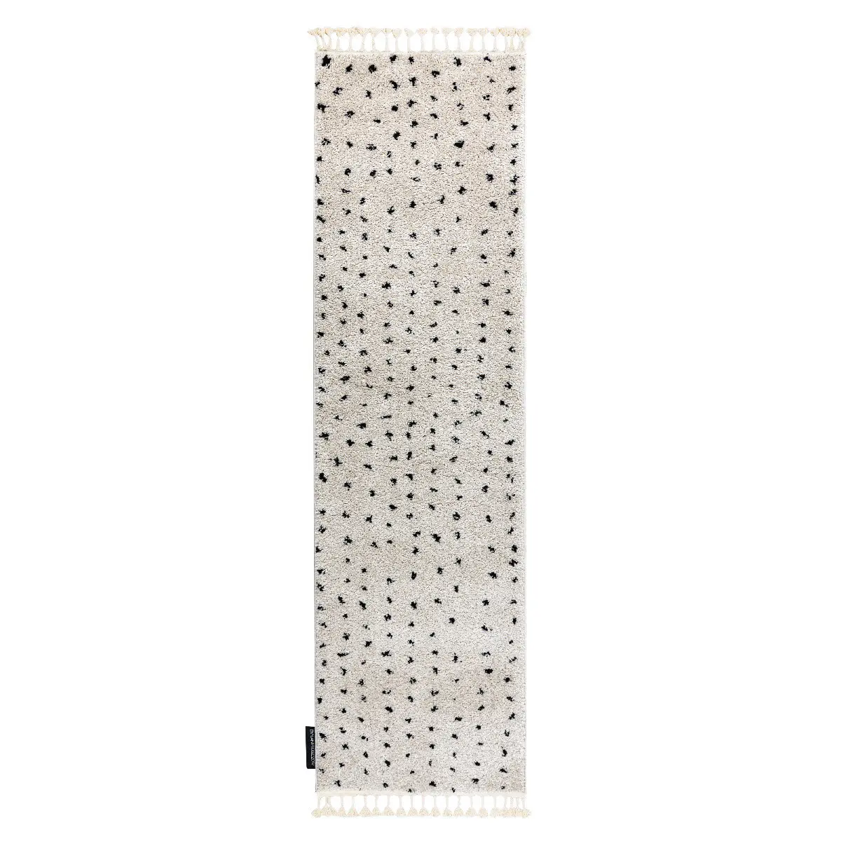 Běhoun Berber Syla B752 dots cream 70x300 cm