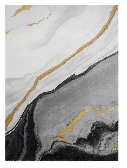 Kusový koberec Emerald 1017 black and gold 180x270 cm