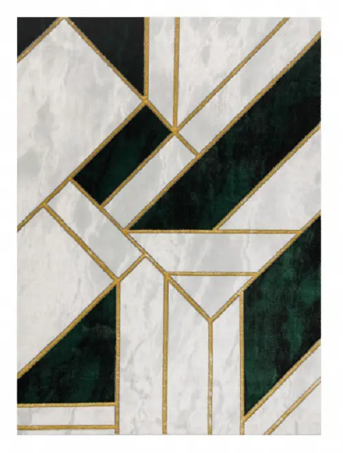 Kusový koberec Emerald 1015 green and gold 240x330 cm