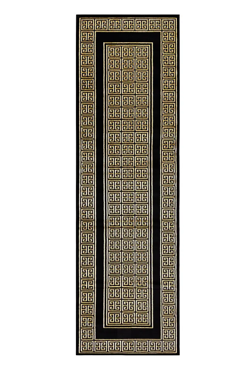 Běhoun Gloss 6776 86 greek black/gold 60x300 cm