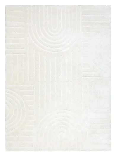 Kusový koberec Mode 8586 geometric cream