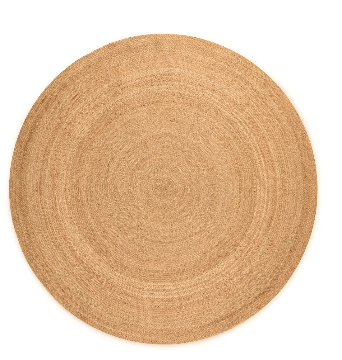 Kusový koberec Jute Braided 106005 Gold Kruh Ø 140 cm