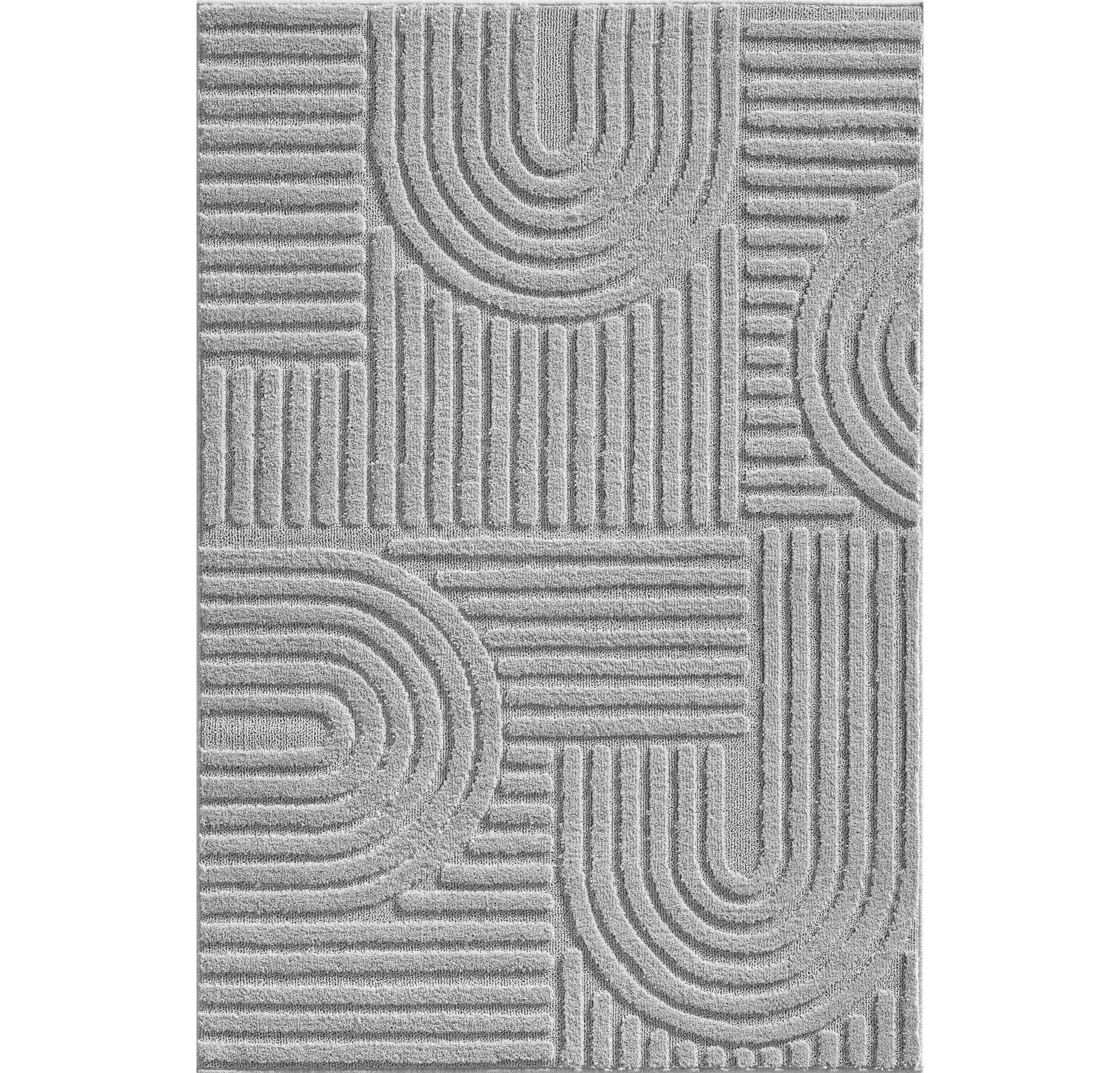 Koberec Art 3D šedý