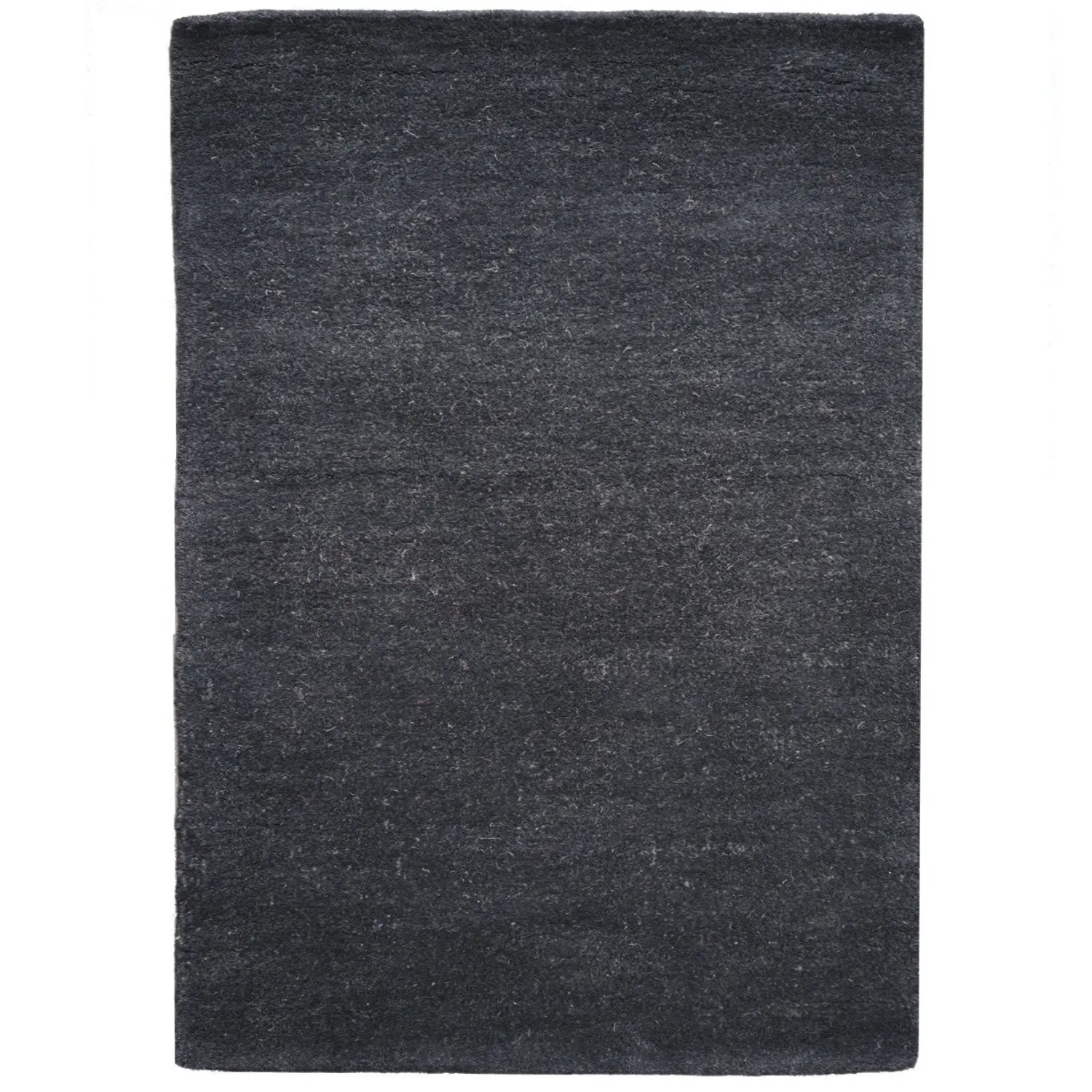 Ručně všívaný kusový koberec Asra wool černá