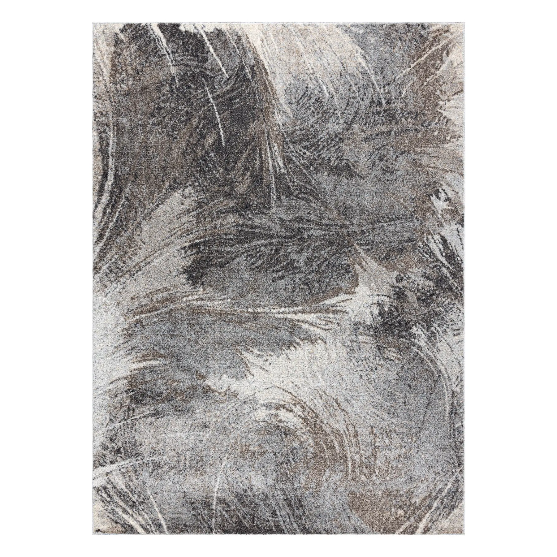 Kusový koberec Fusion 9617 dark grey/brown 80x150 cm