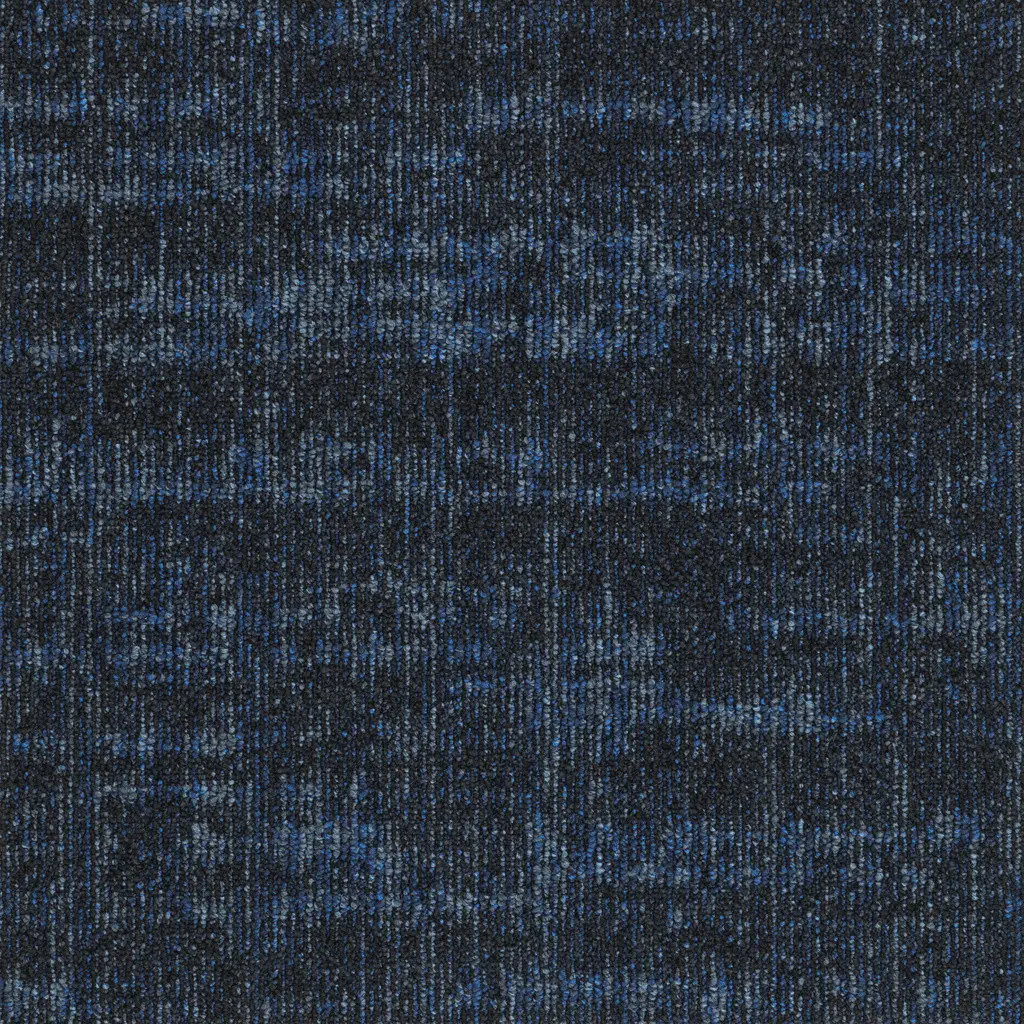 Kobercový čtverec MATRIX O 700 Bitumen černo-modrý 50x50 cm 50x50 cm